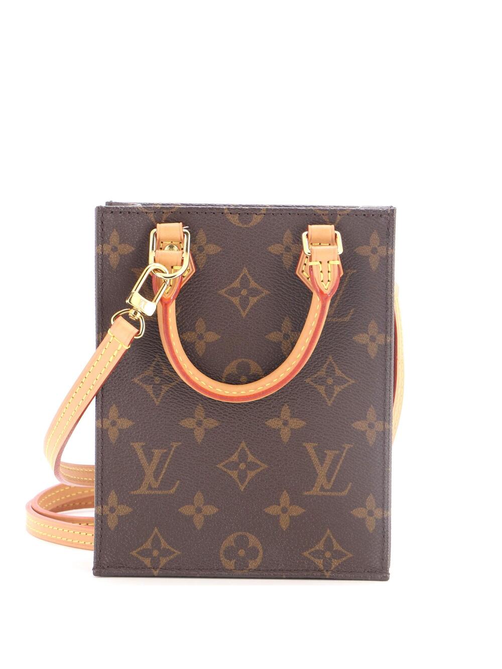 Louis Vuitton Petit Sac Plat Bag Canvas #373142L13B